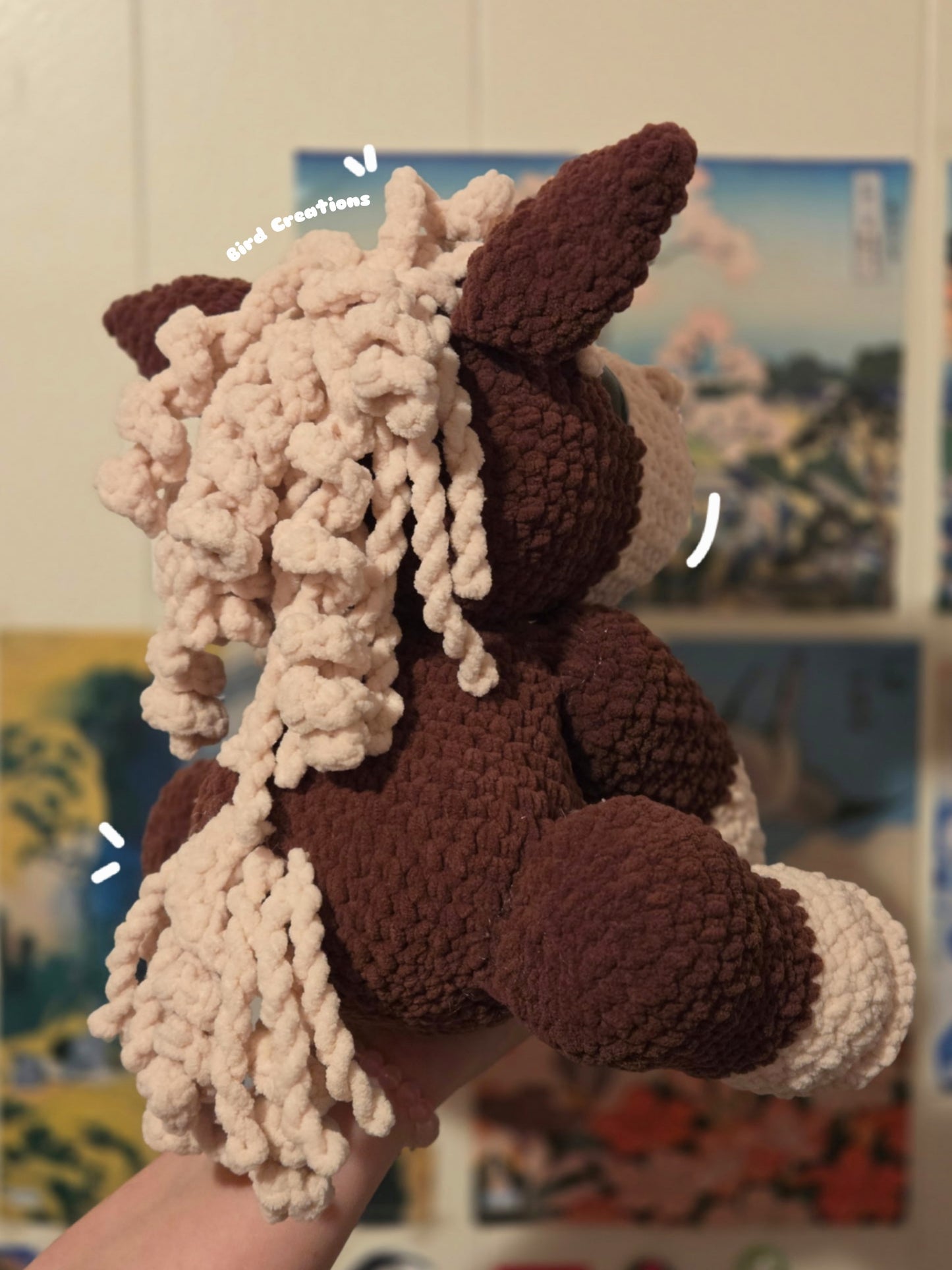 Crochet Horse Plushie
