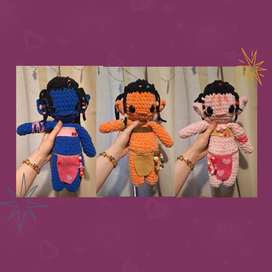 Crochet Elaien (Avatar inspired)