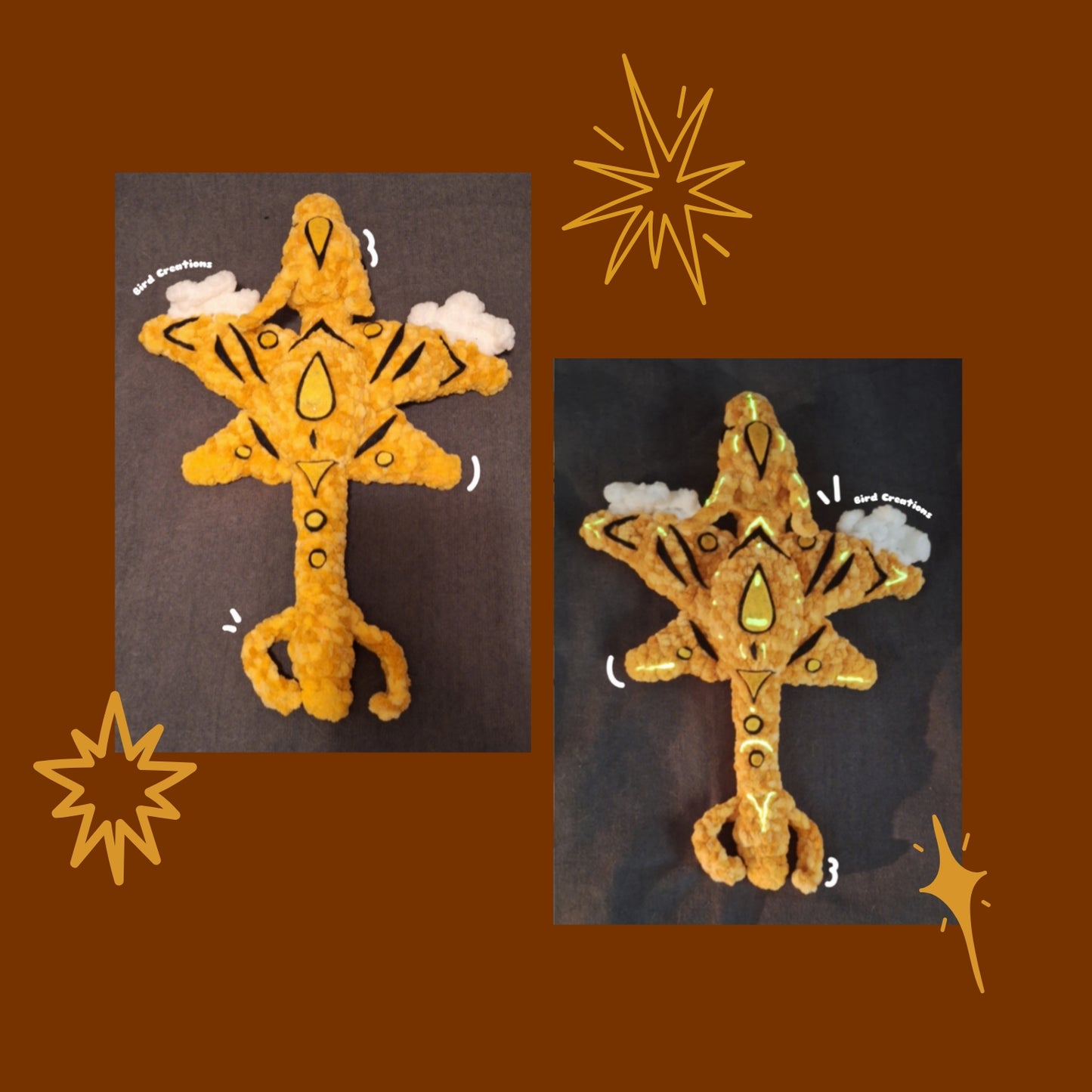 Crochet Mini Banshee (Ikran inspired)