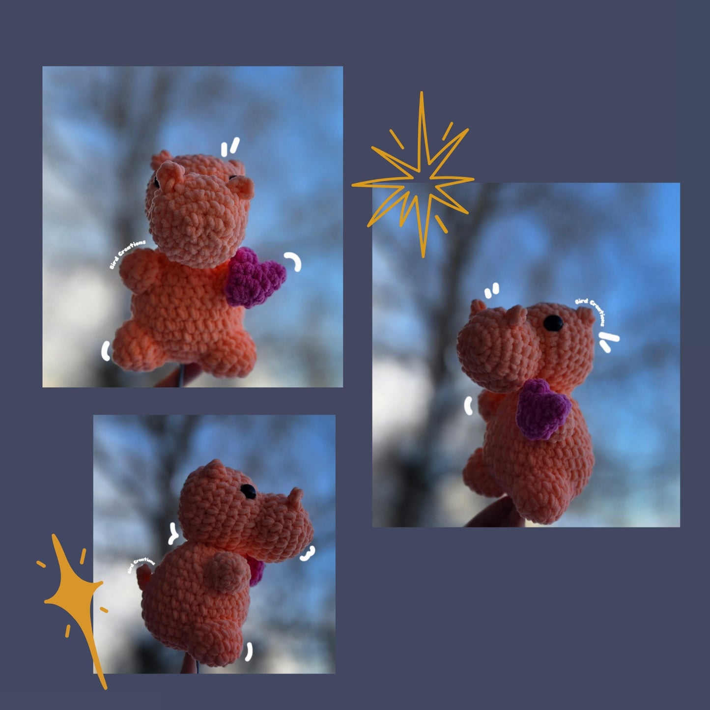 Crochet Hippo